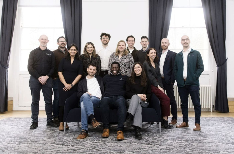A group photo of the Shott Scale-Up Accelerator cohort